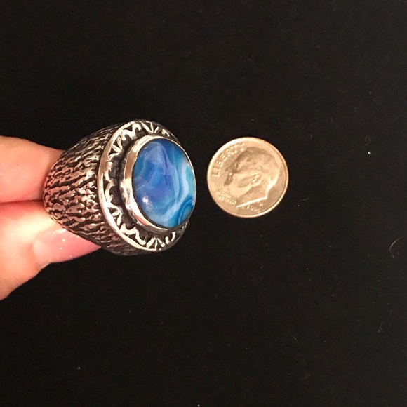 Botswana Agate Ring - Picture 3 of 4